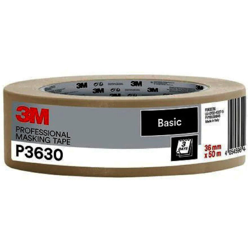 P3630 ruban de masquage professionnel 24 mm x 50 m - 7100302218 - 3M