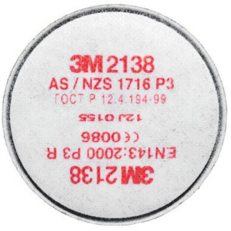 3M Partikelfilter mit Aktivkohle 10 Stk