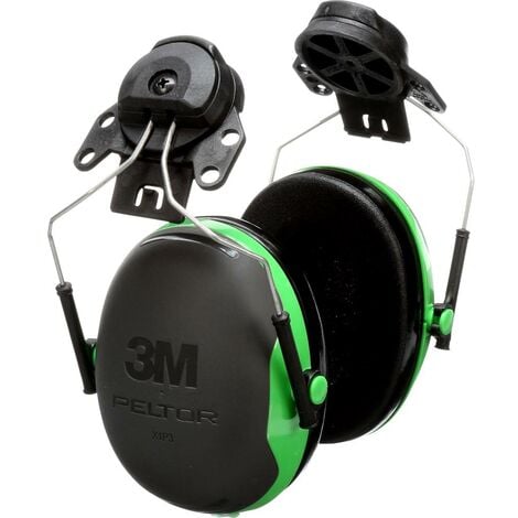 3M™ Peltor™ Protection auditive à coquilles X4 à fixer sur le casque orange 