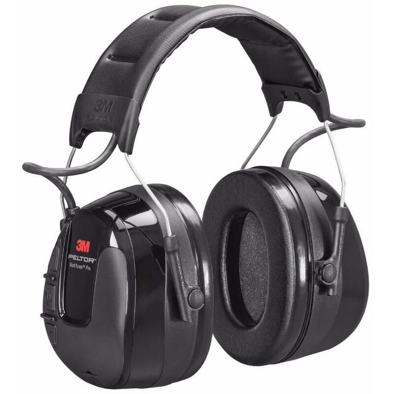 

3M PELTOR WorkTunes Pro FM Radio orejera negra, diadema HRXS220A