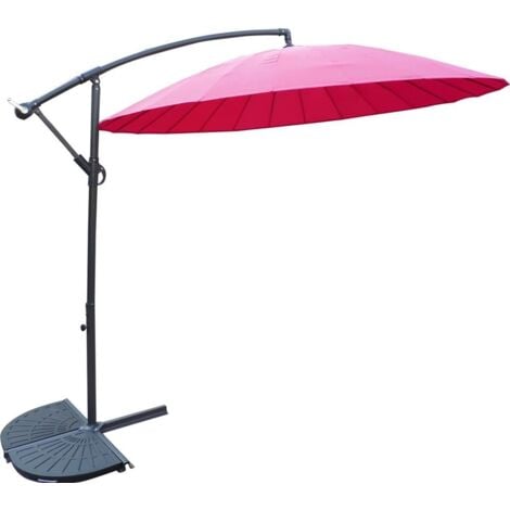 ROYALCRAFT 3M Pink Shanghai Cantilever Parasol