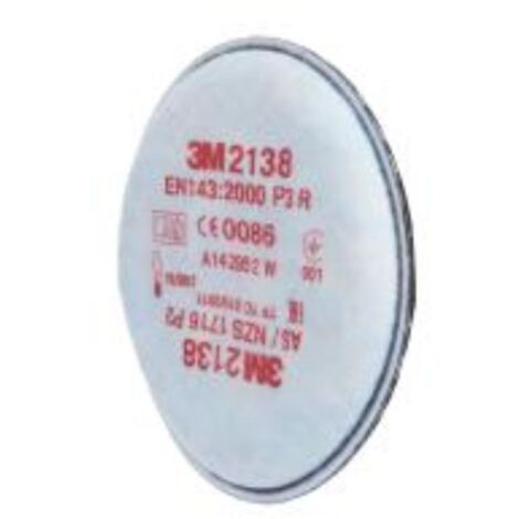 3M PROTECION LABORAL par filtros p3r, vapores org. gases ac. 2138  3m