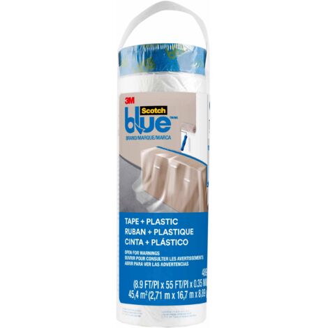 3M PT2093EL-107NEW FILM DE MASQUAGE BLEU (TRANSPARENT) (L X L) 17 M X 2.7 M 1 PC(S)