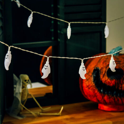 3M Pumpkin Halloween LED String Lights Indoor Outdoor Decor