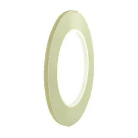 3M – Ruban de masquage 4.7mm x 55m – Polypropylène vert – Performance jusqu'à 90 °C – Adhésion forte pour peinture et sérigraphie