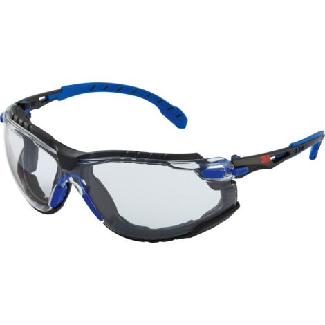3M S1101SGAFKT Schutzbrille mit Antibeschlag-Schutz Blau-Schwarz EN 166 DIN 166