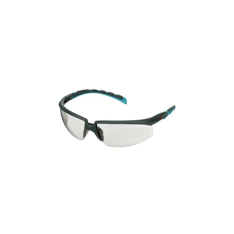 

3M S2007Sgaf-Bgr Gafas Con Protección Anti-Bu E, Angle R Glable Turquesa, Gris Din En 166