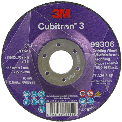 3M Schruppscheibe Cubitron 3115x7mm 36+