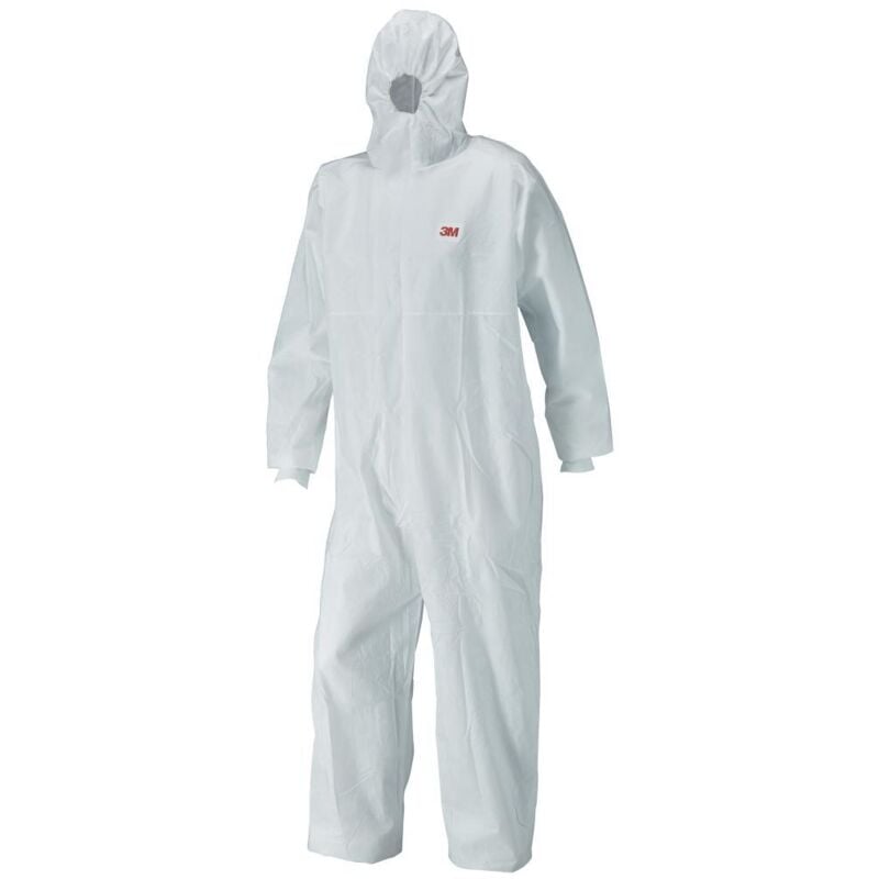 Schutzanzug 4520 Typ 5/6 Gr. l weiß/grün - 3M