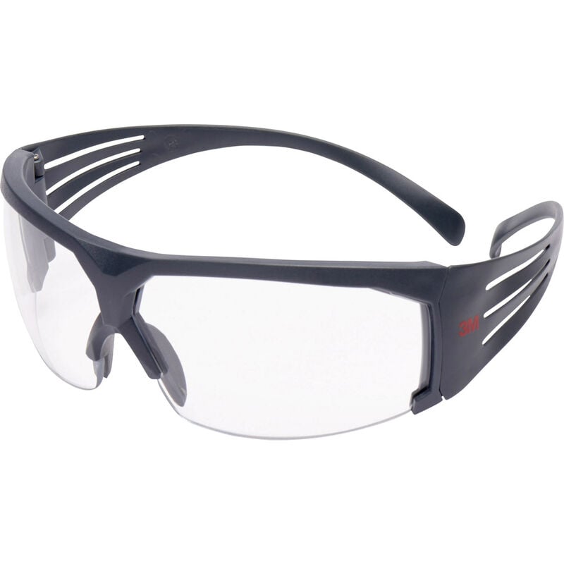 FP - 3M SecureFit SF601SGAF Schutzbrille mit Antibeschlag-Schutz Grau