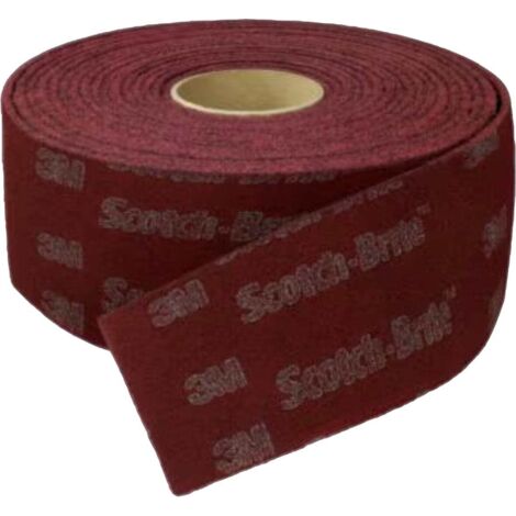 3M Scotch-Brite 7447 PRO  Rollo Abrasivo 125mm × 10m  Very Fine Óxido de Aluminio Industrial Rollo 125mm × 10m