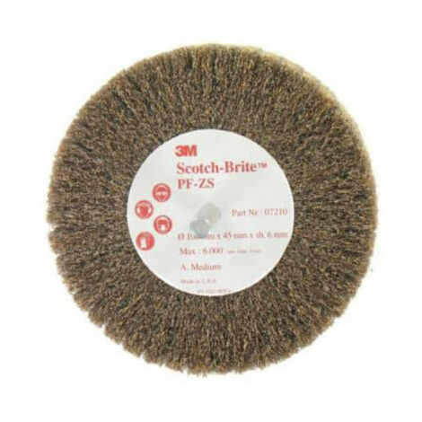 3M Scotch-Brite cepillo PF-ZS medio de diámetro 100 mm x 1