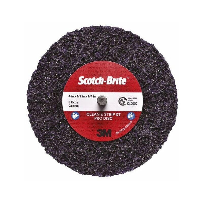 3M - Scotch-Brite Clean Andstrip Xa-Zs Pro Disc100mmx25mmx6mm s Xcrs