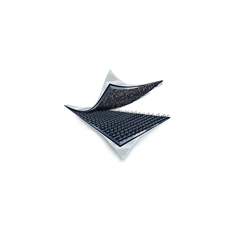 3M - scotch mate crochet ruban/passant à haute immédiatement, adhérence (l x l) 1000 mm x 50 mm noir marchandise vendue au MèTRE