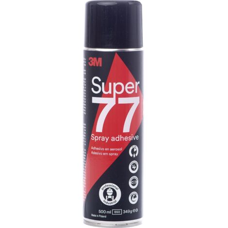 3M Scotch-Weld 77 Sprühklebstoff (Sprühkleber) Klebstoff-Spraydose beige 500 ml