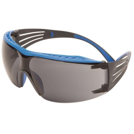 3M SECUREFIT SF402XSGAF-BLU LUNETTES DE PROTECTION AVEC PROTECTION ANTI-BUÉE BLEU, GRIS