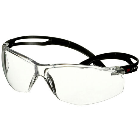 3M SecureFit SF501SGAF-BLK Schutzbrille mit Antibeschlag-Schutz Schwarz