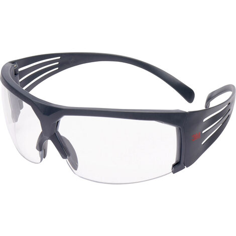 3M SecureFit SF601SGAFFI Schutzbrille mit Antibeschlag-Schutz Grau