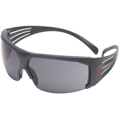 3M SecureFit SF602SGAF Schutzbrille mit Antibeschlag-Schutz Grau