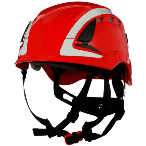 3M SecureFit X5005V-CE Arbeitshelm - Rot -