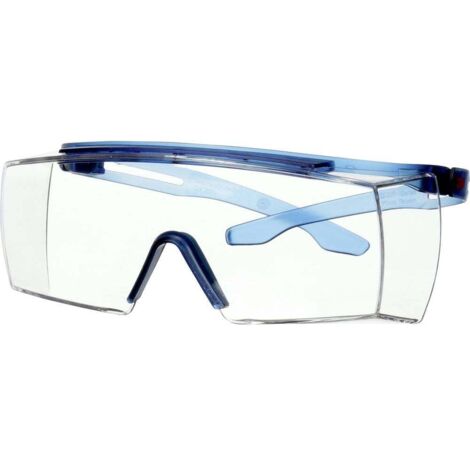 3M SF3701SGAF-BLU SURLUNETTES AVEC PROTECTION ANTI-BUÉE BLEU DIN EN 166, DIN EN 170, DIN EN 172
