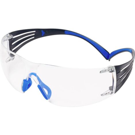 3M SF401SGAF-BLU SURLUNETTES AVEC PROTECTION ANTI-BUÉE BLEU, GRIS DIN EN 166, DIN EN 170, DIN EN 172