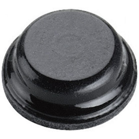 3M SJ 5076 Gerätefuß selbstklebend, rund Schwarz (Ø x H) 8 mm x 2.8 mm 1 St.