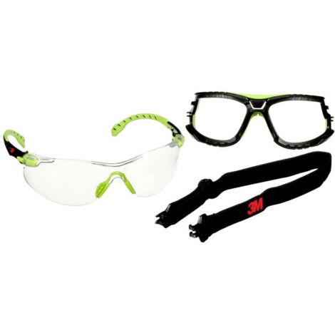 3M Solus S1201SGAF-TSKT occhiali di sicurezza verde