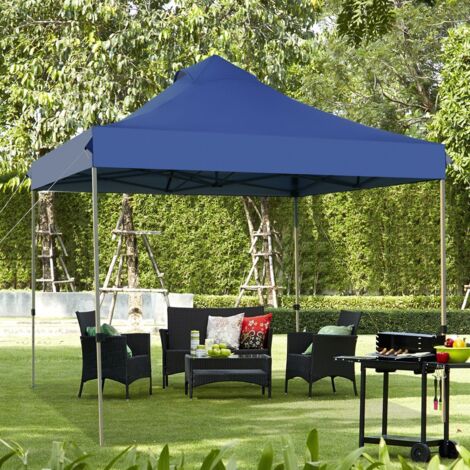 3m x 3m Pop Up Canopy Tent Pop-up Outdoor Party Tent Commercial Instant Shelter
