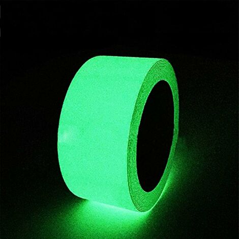 Bande Fluorescente Glow In The Dark Tape Autocollant Stickers  Phosphorescent Removeble Sans Résidu Waterproof (15mm*3m) - Cdiscount  Bricolage