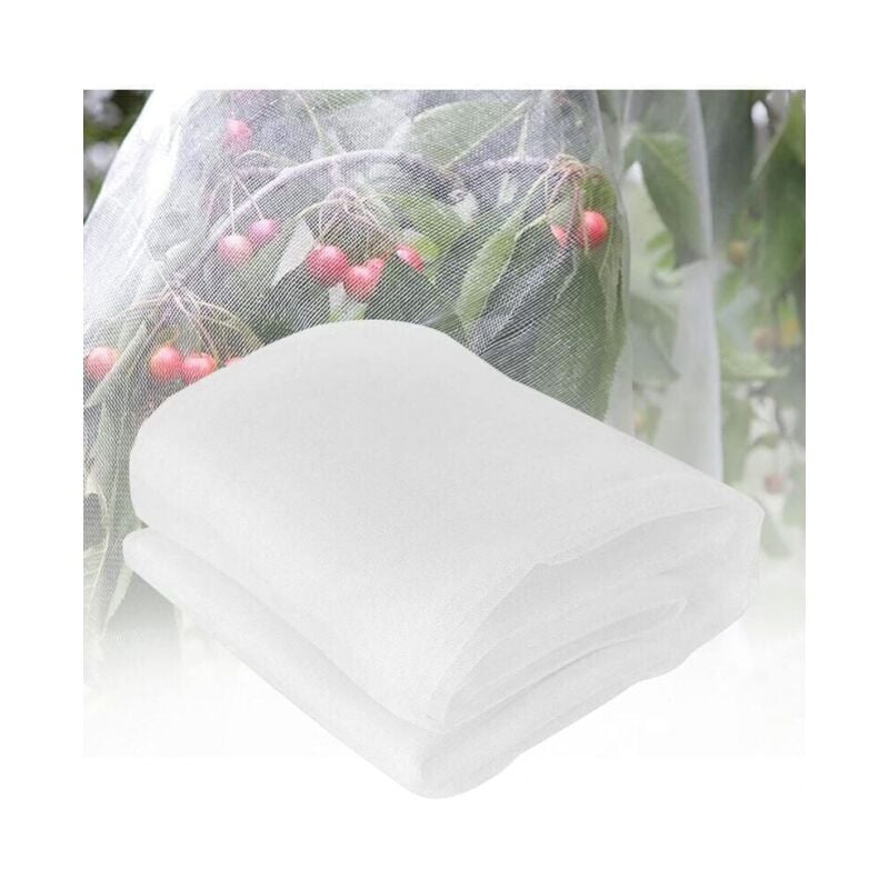3m x 10m Filet Anti Insecte,Filet Anti-Insectes pour Plantes,Filet de Jardin,Filet Anti Insectes Potager,Maille Fine Anti-Insecte en Maille pour
