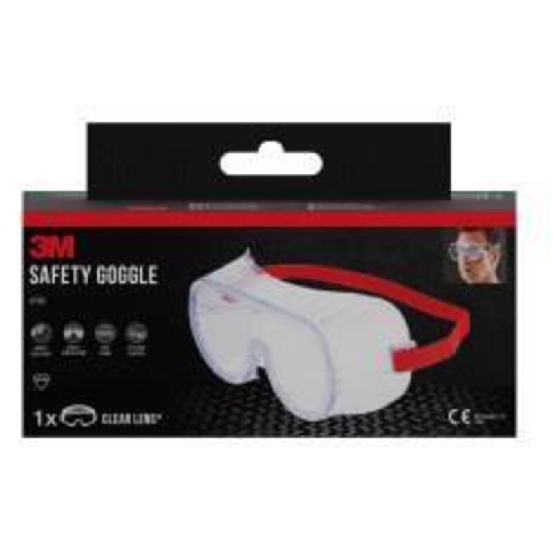 3m - Xa004837879 Direkt Belüftete Aufprallschutzbrille 4700 C1
