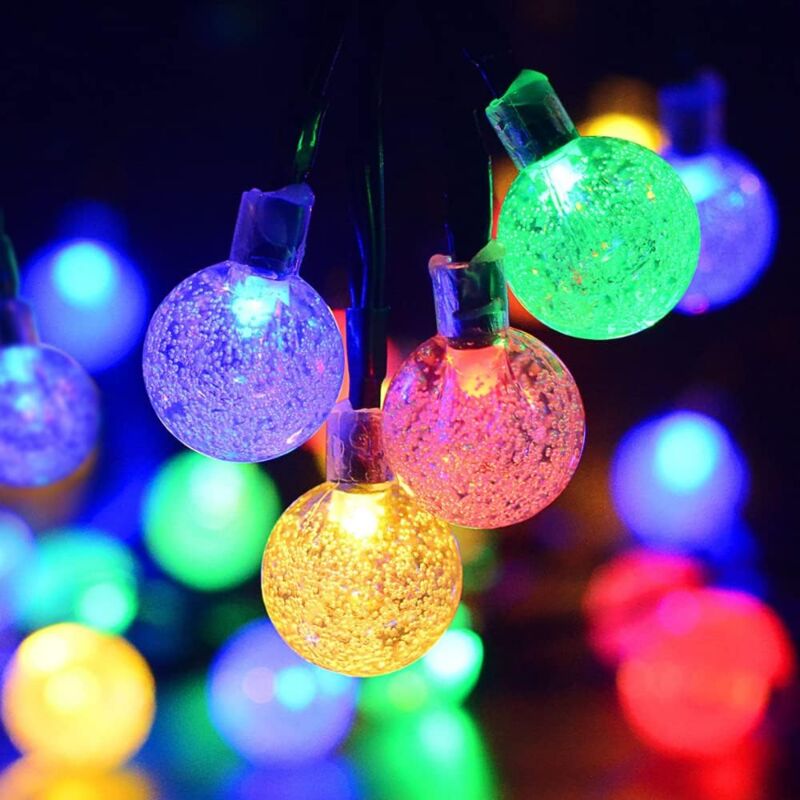 Image of Longziming - 3M/20LED Colorful Crystal Globe&hellip;