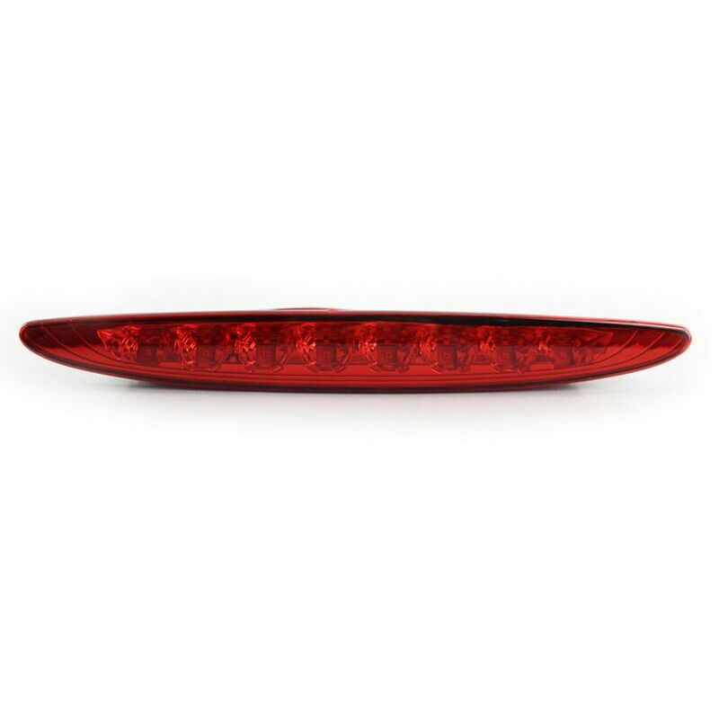 Lucky-88 - 3ème remplacement de feu stop pour mini Cooper 01-06 R50 R53 lentille transparente rouge brillant montage haut