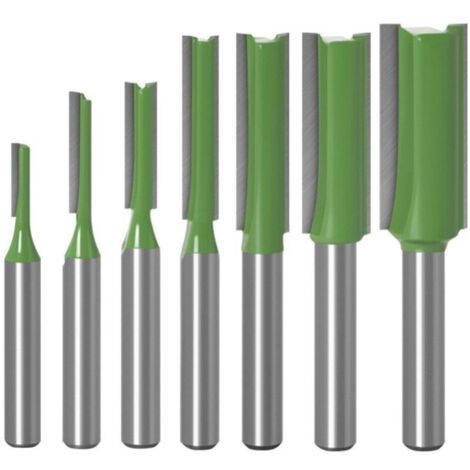 3mm-12mm Fraise de 6mm Tige Oberfräser à Rainurer Pour Holzfräser fraises à rainurer