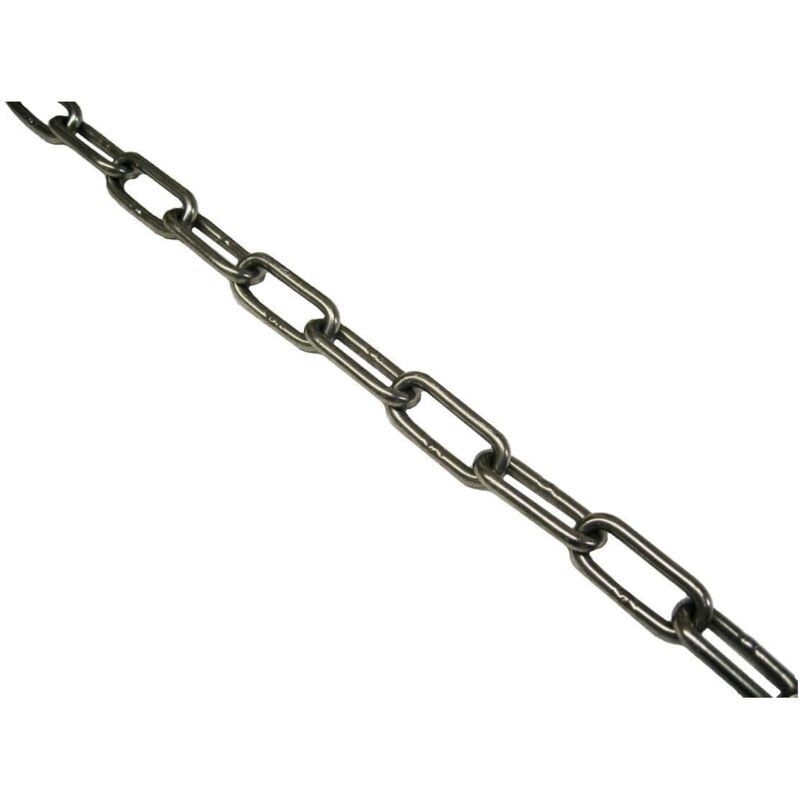 3MM Stainless Steel Long Link Chain DIN762 (Anchor 316 Grade)