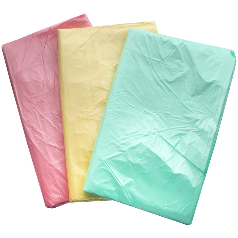 Dekton - 3PC coloured polythene dust sheets 3.7M x 3.7