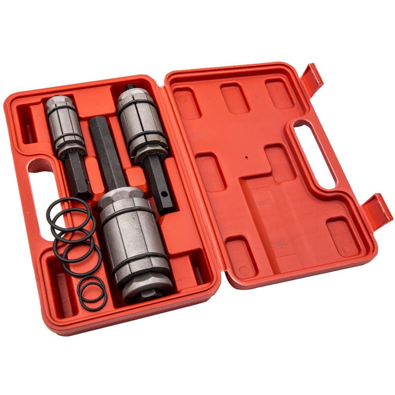 Maxpeedingrods - 3pc tuyau /gas d'échappement /pot Expander set with case exhaust muffler épander