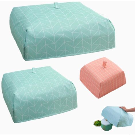 3PCS  (3 Taille) Cloches Alimentaires Pliable Thermique Protection Couverture Alimentair Cloche Alimentaire Isotherme éloigner Les Insectes et Les Mouches des Aliments Lors des Pique-niques et
