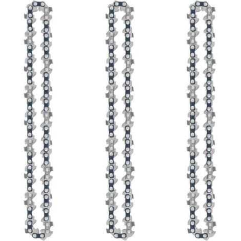 3PCS 6 Pouces 1/4 36 Mini Tronçonneuse éLectrique Sans Fil Chaîne De Scie à Chaîne Pour La Coupe Du Bois Branches D'arbres éLagage Cour Jardinage