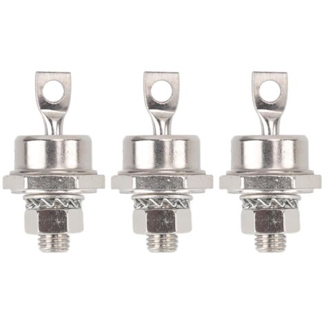 3PCS 70HFR120 70A Rectifier Diode Compact Stable Spiral Rectifier Module for Diesel Generator Accessories Negative Pole