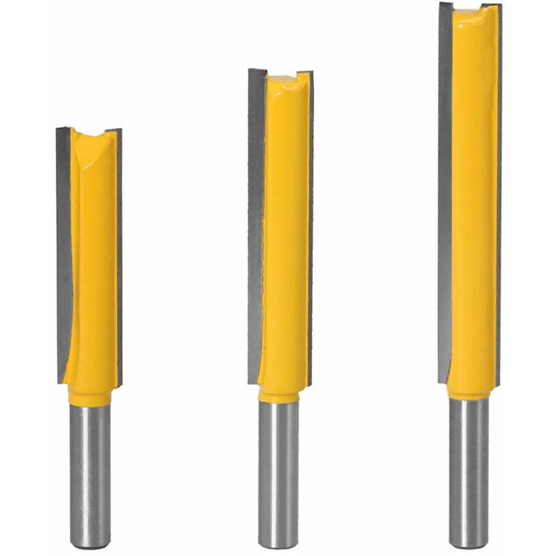 3pcs 8mm punte per frese a filo extra lunghe punte...