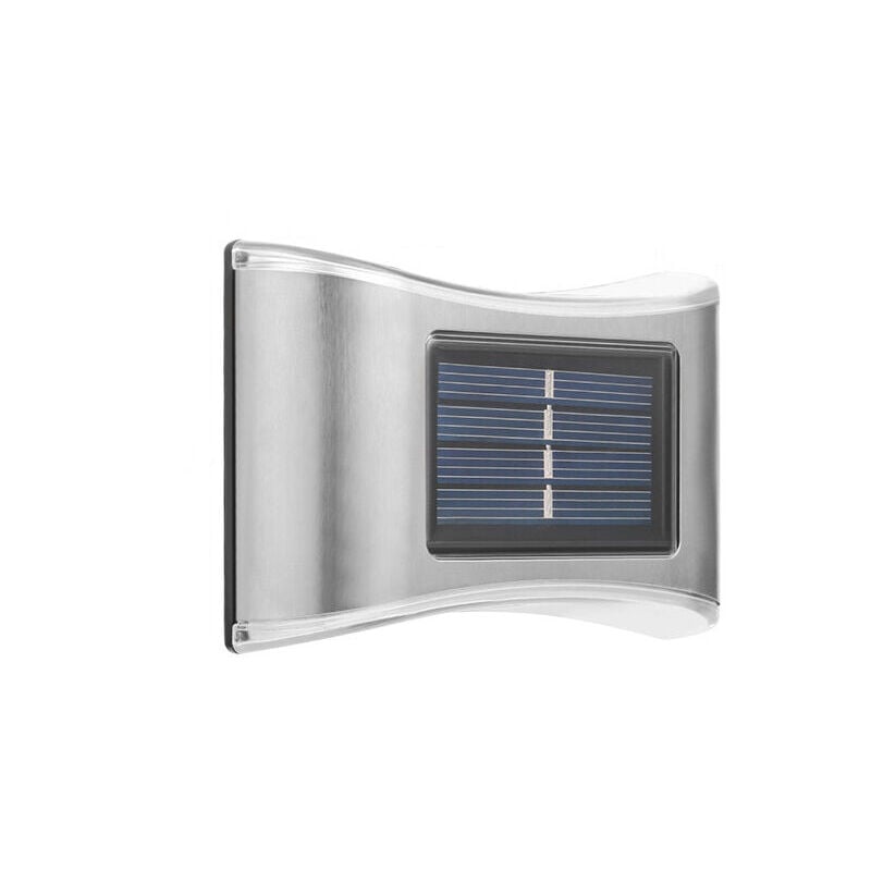 3pcs Ampe Solaire Extérieur étanche Sans Fil Spot Solaire Lumière, LED lumiere projecteur solaire exterieur pour Jardin(6 perles de lampe LED, acier