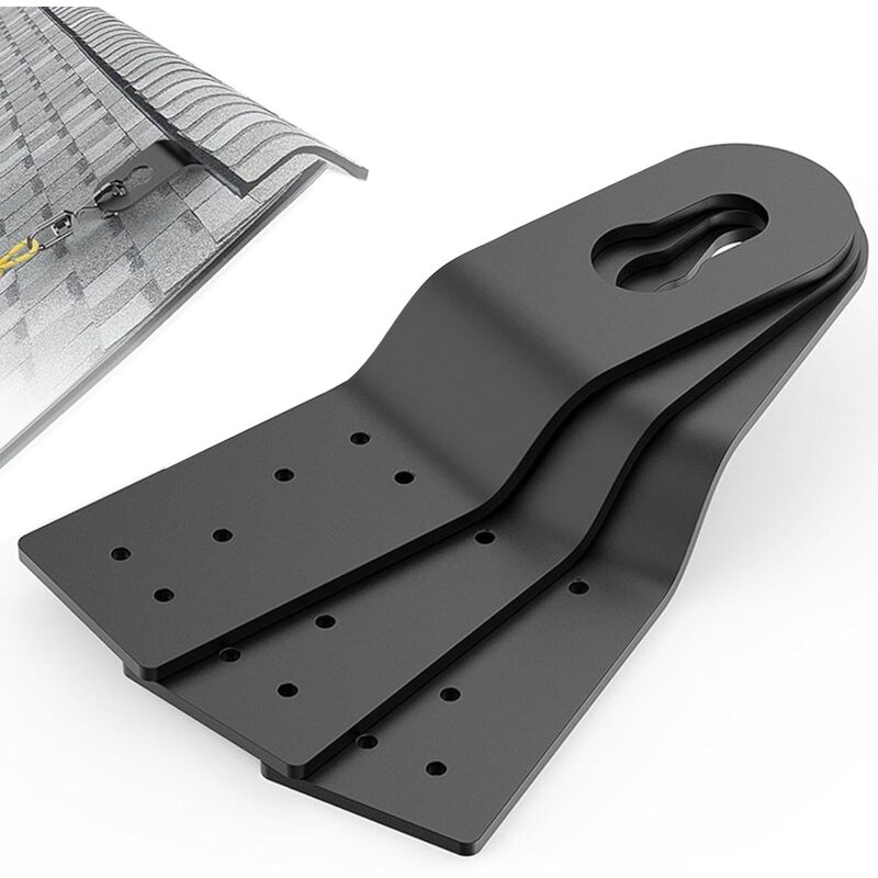 3pcs Ancrage de sécurité pour Toit, Clips d'attelage d'ancrage de Toit, Clips d'attelage d'ancrage de sécurité