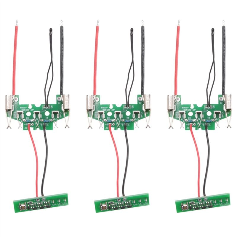 Image of Tlily - 3Pcs BAT610 18V Lithium-Ionen Batterie pcb Lade Schutz Platine für Bosch Li-Ion