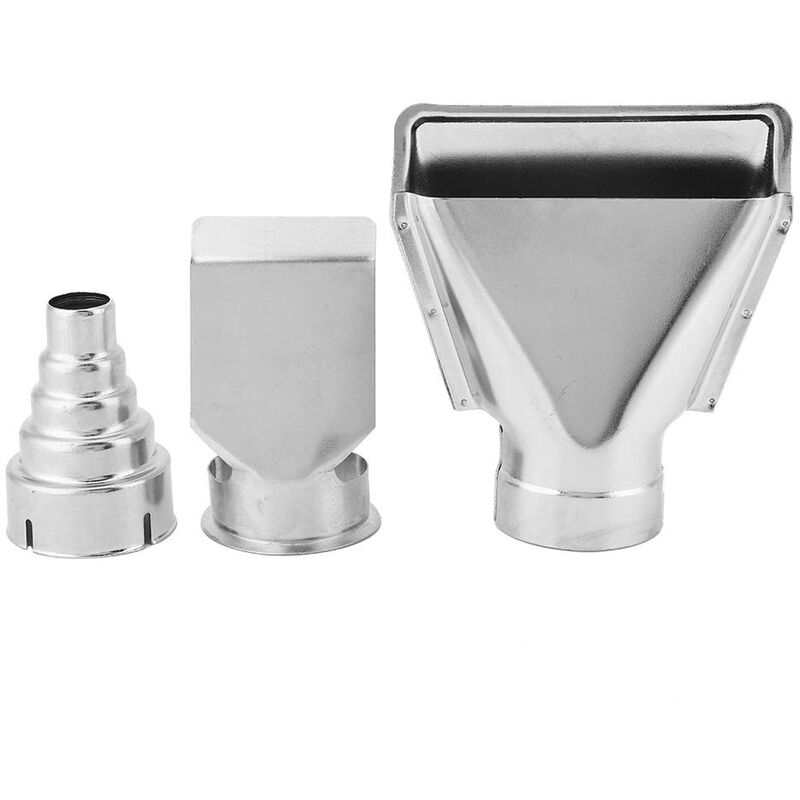 3PCS Buse de pistolet à air en acier de haute qualité Pièces de rechange Accessoires Accessoires pour outils électriques,Décapeur Thermique Sèche