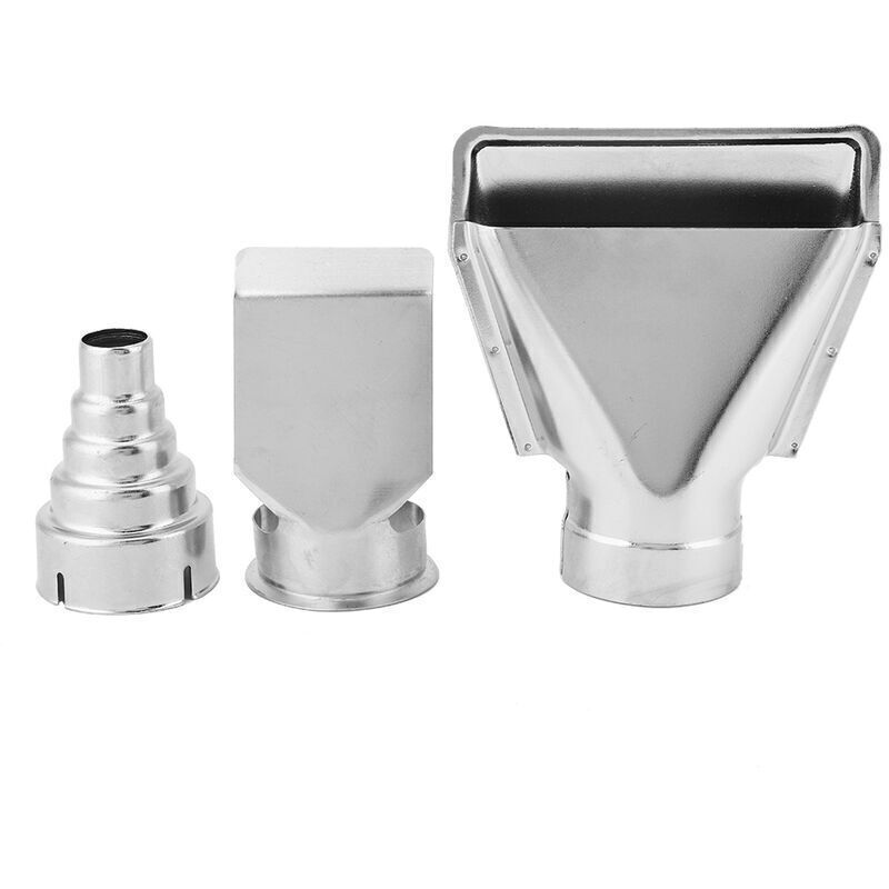 3PCS Buse de pistolet à air en acier de haute qualité Pièces de rechange Accessoires Accessoires pour outils électriques,Décapeur Thermique Sèche