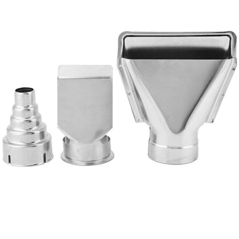 3PCS Buse de pistolet à air en acier de haute qualité Pièces de rechange Accessoires Accessoires pour outils électriques,Décapeur Thermique Sèche