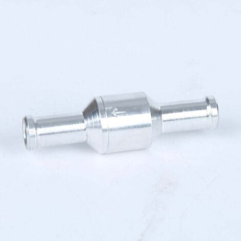3pcs Clapet Anti-retour Unidirectionnel en Ligne 10mm Vanne en Aluminium pour Tuyau d'eau Essence Biodiesel Liquide de Refroidissement Pompe à Pression d'eau Accessoires