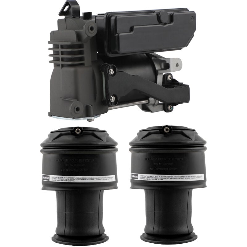 3pcs Compresseur de sacs à suspension pneumatique for Citroen C4 Grand Picasso